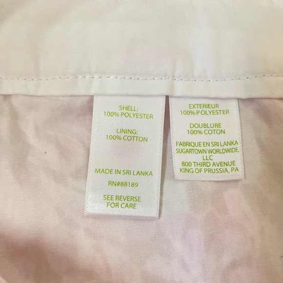 NEW LILLY PULITZER RESORT WHITE CALIENTE KELLY LACE SHORTS SIZE 00. - Picture 15 of 17